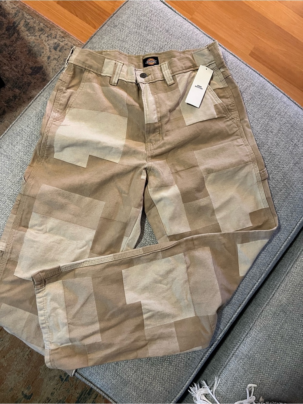 Dickies Men’s Patchwork Tan Cargo Pants